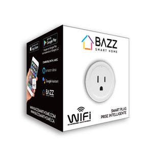 Smart WiFi Wall Plug - BAZZ Smart Home.ca