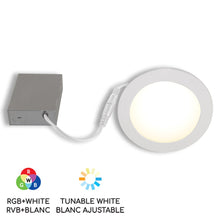 Load image into Gallery viewer, 6" Smart WiFi RGB+White LED Recessed Light Fixture - BAZZ Smart Home.ca