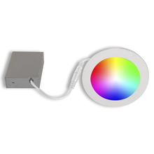 Load image into Gallery viewer, 6" Smart WiFi RGB+White LED Recessed Light Fixture - BAZZ Smart Home.ca