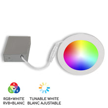 Load image into Gallery viewer, 6" Smart WiFi RGB+White LED Recessed Light Fixture - BAZZ Smart Home.ca