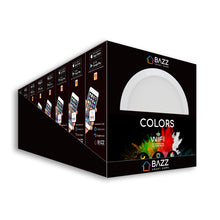 Load image into Gallery viewer, 6" Smart WiFi RGB+White LED Recessed Light Fixture (12-Pack) - BAZZ Smart Home.ca