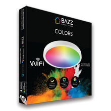 Load image into Gallery viewer, 14" Smart WiFi White RGBW Tunable Utility Ceiling Light - BAZZ Smart Home.ca