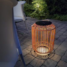 Load image into Gallery viewer, Tulum Smart Solar Outdoor Patio Garden LED Light 13 X 19 In. - Beige - BAZZ Smart Home.ca