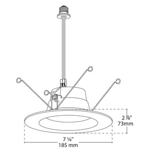 6" Smart WiFi RGB+White LED Conversion Kit - BAZZ Smart Home.ca