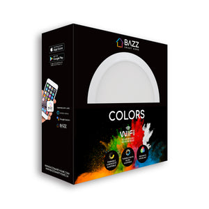 6" Smart WiFi RGB+White LED Recessed Light Fixture - BAZZ Smart Home.ca