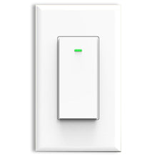Load image into Gallery viewer, 4 Pack of BR30 Smart WiFI RGB LED Bulb Starter Kit with WiFi Wall Light Switch - BAZZ Smart Home.ca