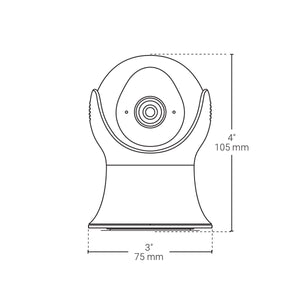 Smart WiFi HD 1080p Motorized Outdoor Camera - BAZZ Smart Home.ca