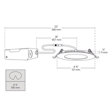 Load image into Gallery viewer, 4&quot; Smart Wifi RGB LED Recessed Light Fixture - White - BAZZ Smart Home.ca